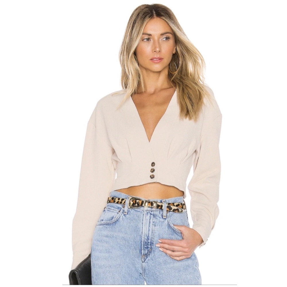 L’academie KAREN front button blouse